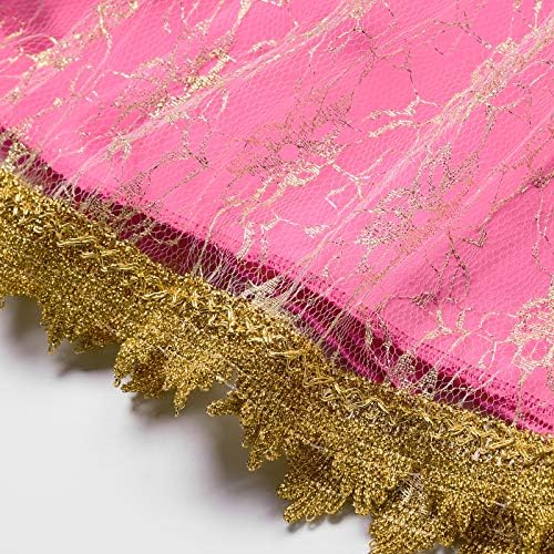 JerrisApparel Girls Pink Princess Costume Royal Published Dress