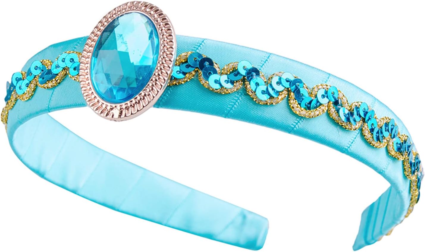 Adorable Princess Headband worn as a Halloween costume