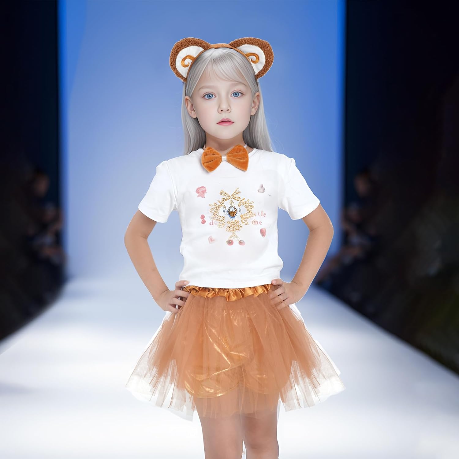 E enviable Monkey Costume Set for Kids - Cute Animal Fancy Costume