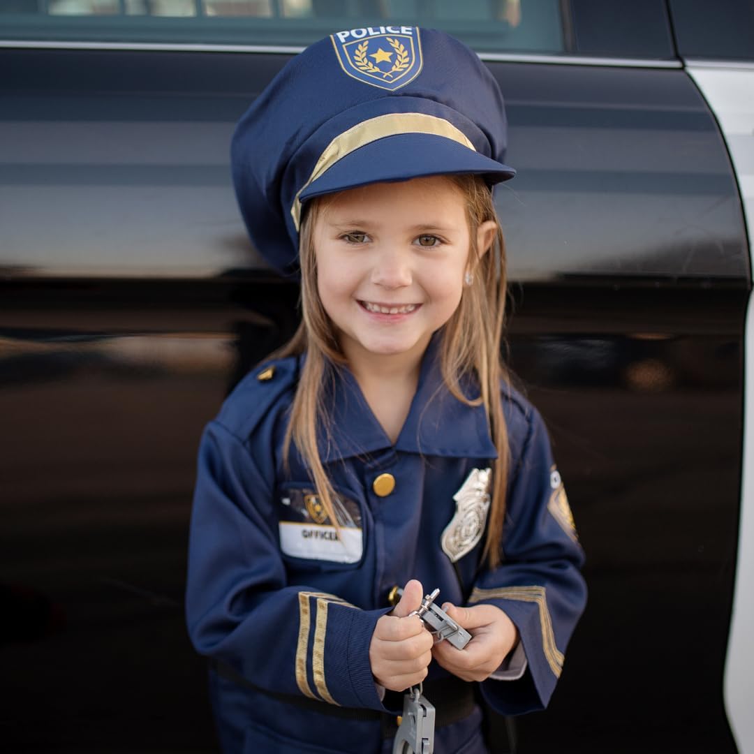 Great Pretenders Police Set Includes 5 Accessories US 5-6 Boys Costume