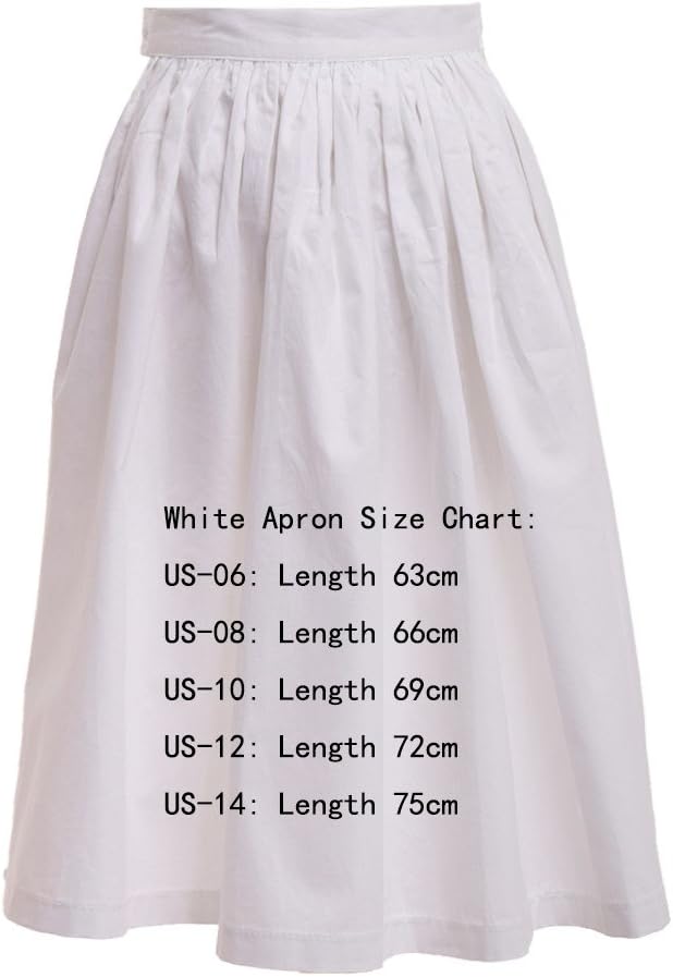 GRACEART Kids Colonial Apron Costume