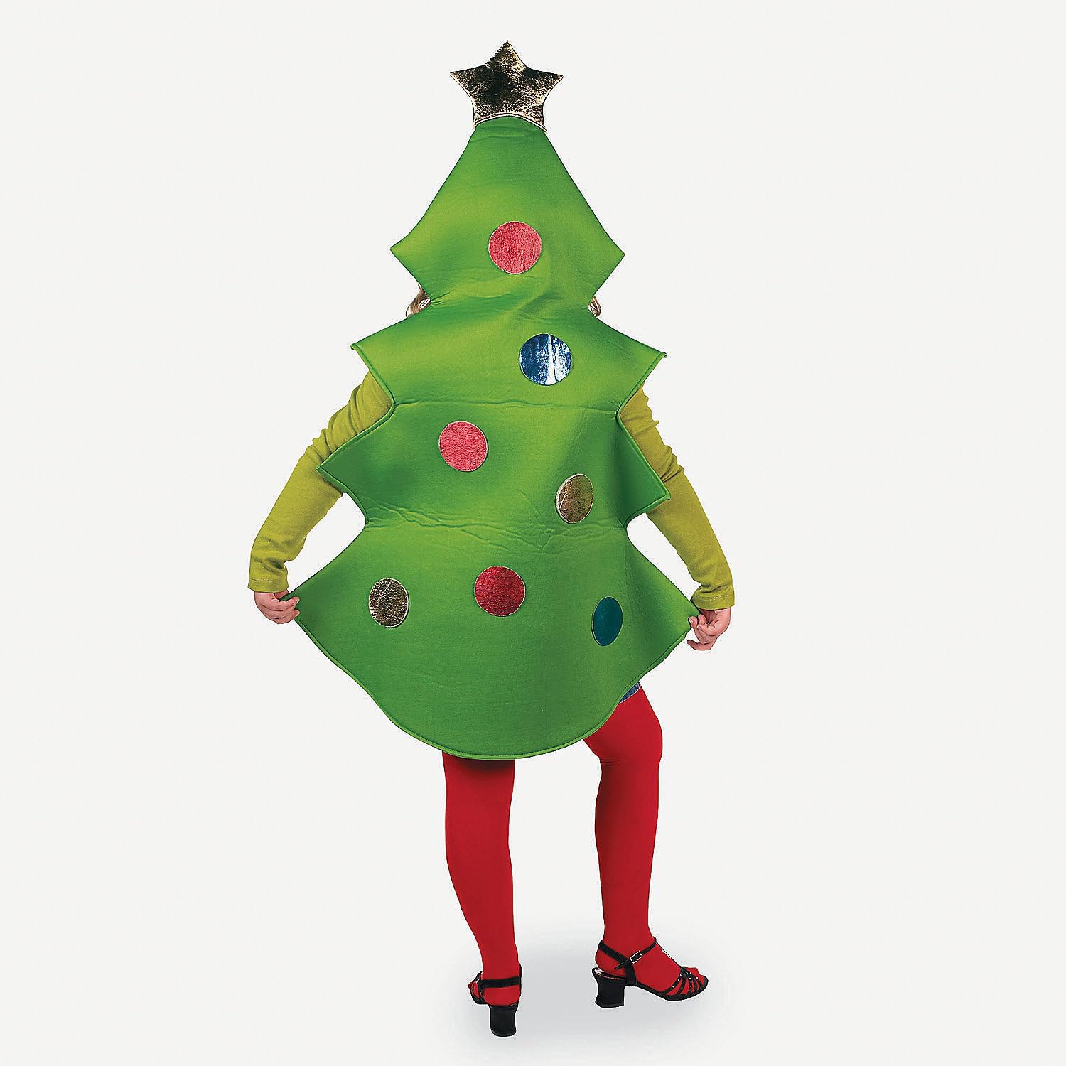 Fun Express Kids Christmas Tree Costume - 1 Piece