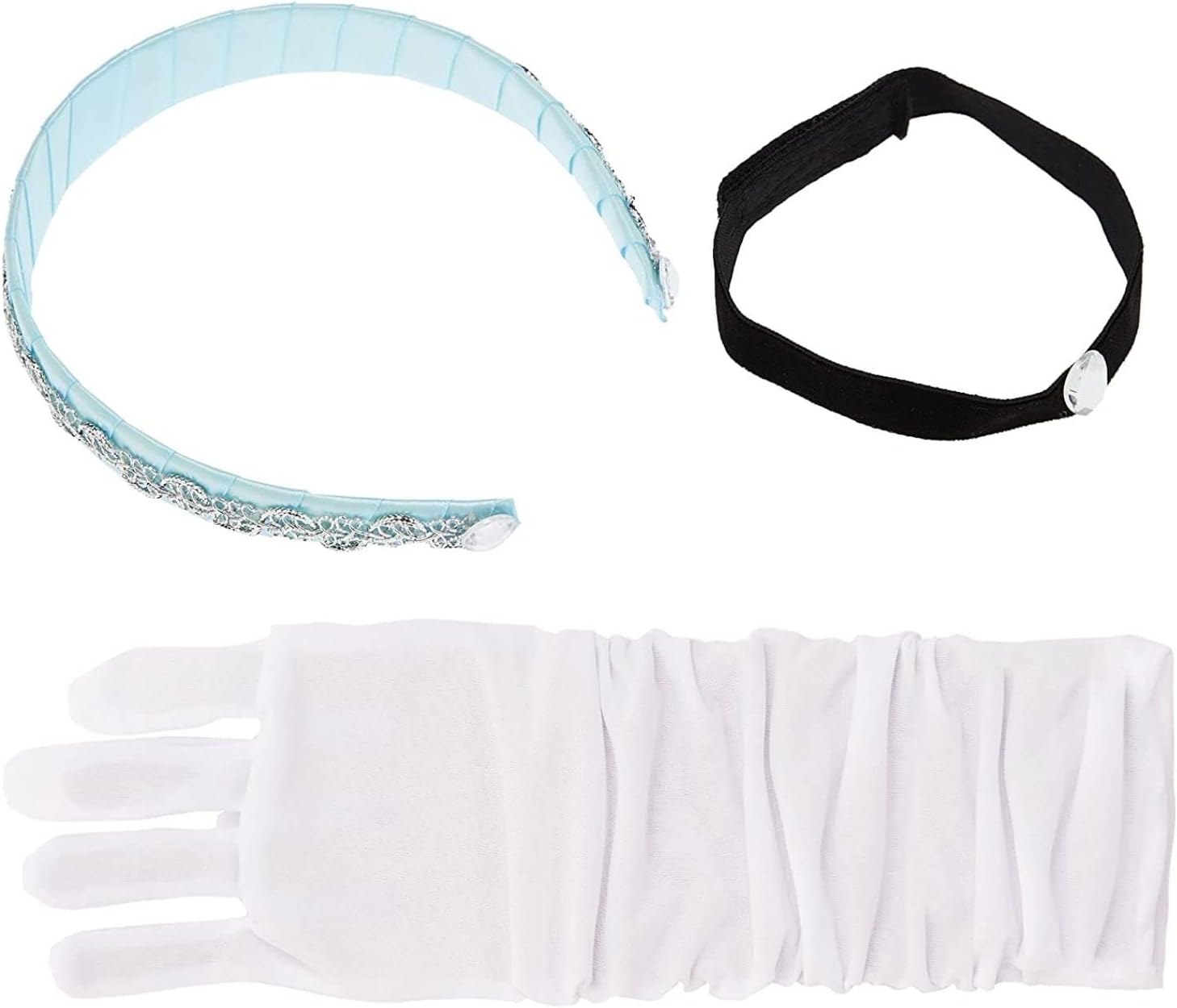 Little Adventures Princess Headband Glove Set for Girls 3