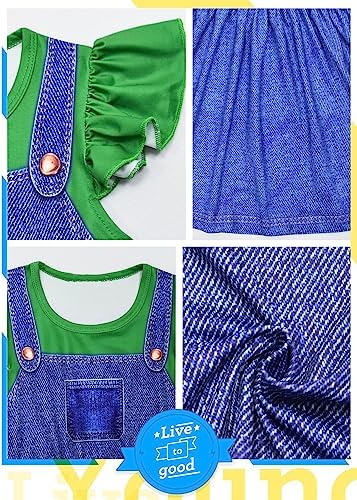 Super Bros Princess Costume Girls Work