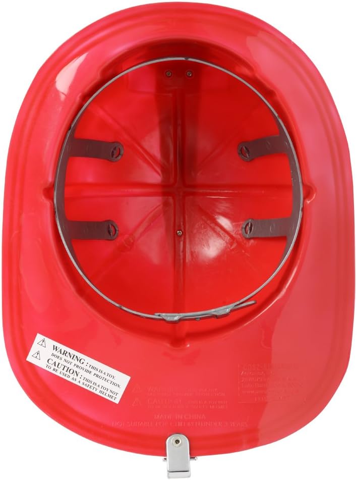 Aeromax Jr Fire Fighter Red Helmet with Lights Siren