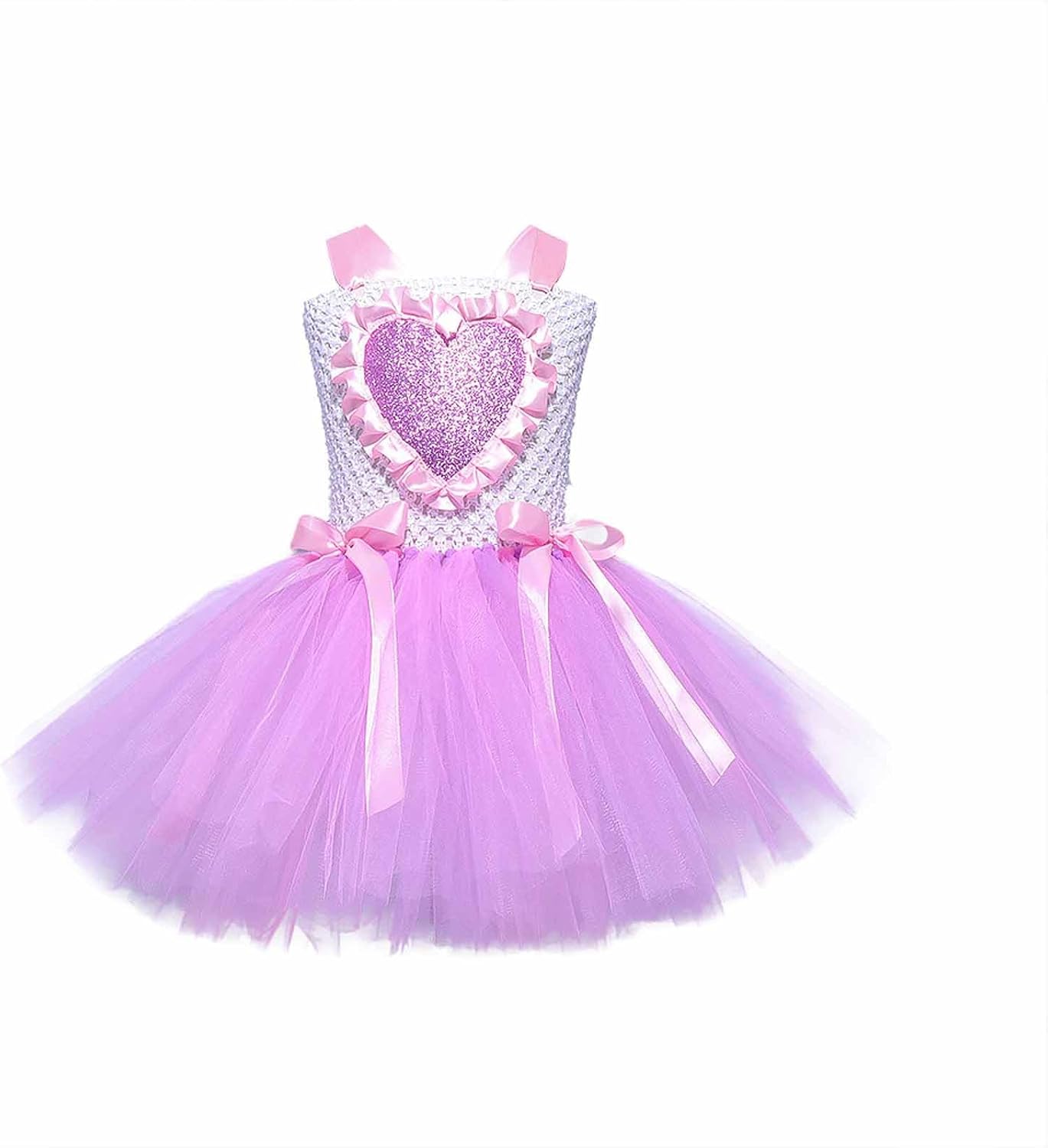 GIRLS PRINCESS DRESS GLITTER SLEEVELESS PAGEANT