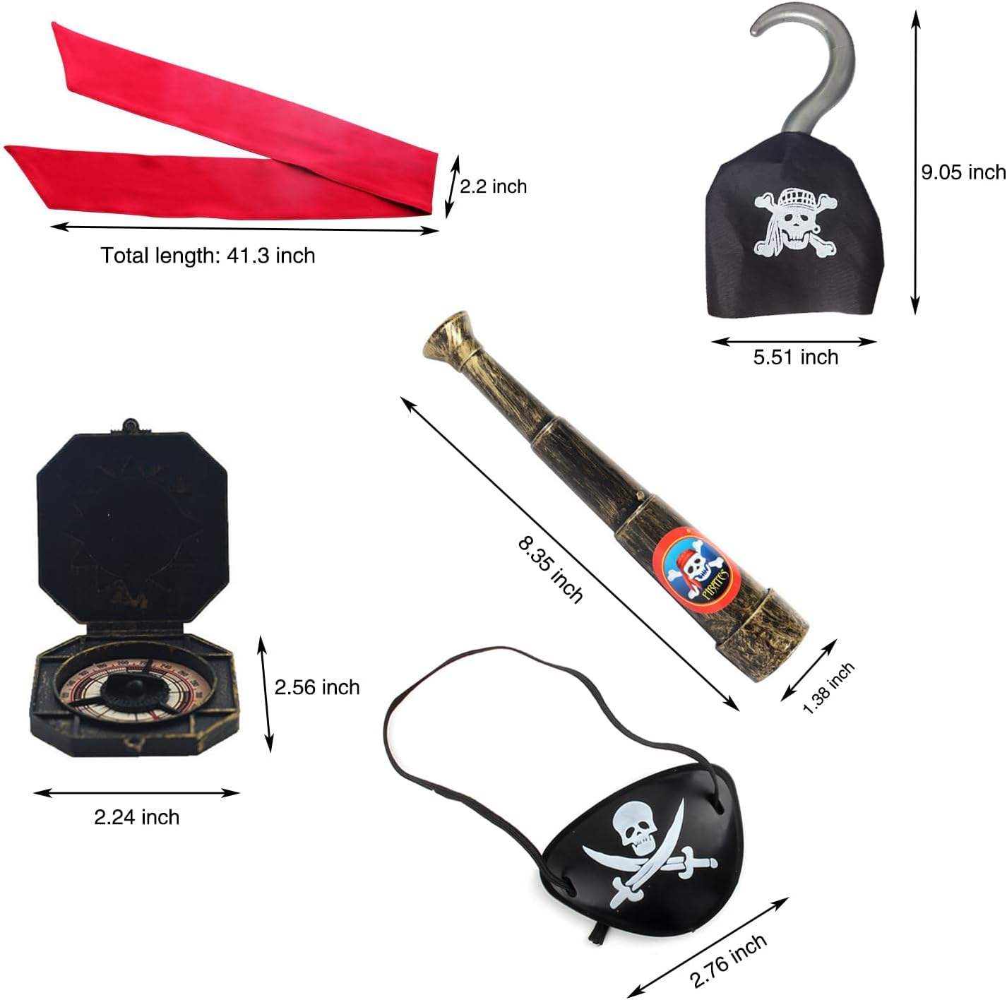 Pirate Party Accessories Perfect Fun for Kids
