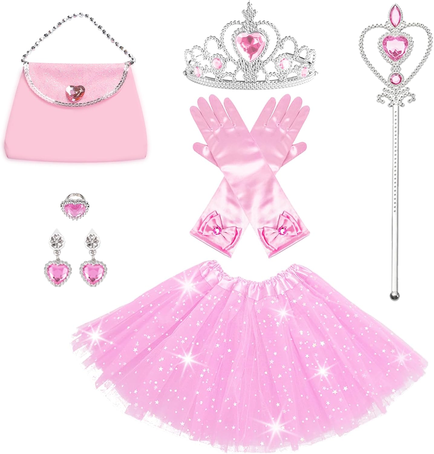 Princess Dress Up Accessories for Girls 3-8