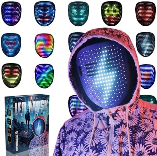 Depointer Life LED Mask with Gesture Sensing