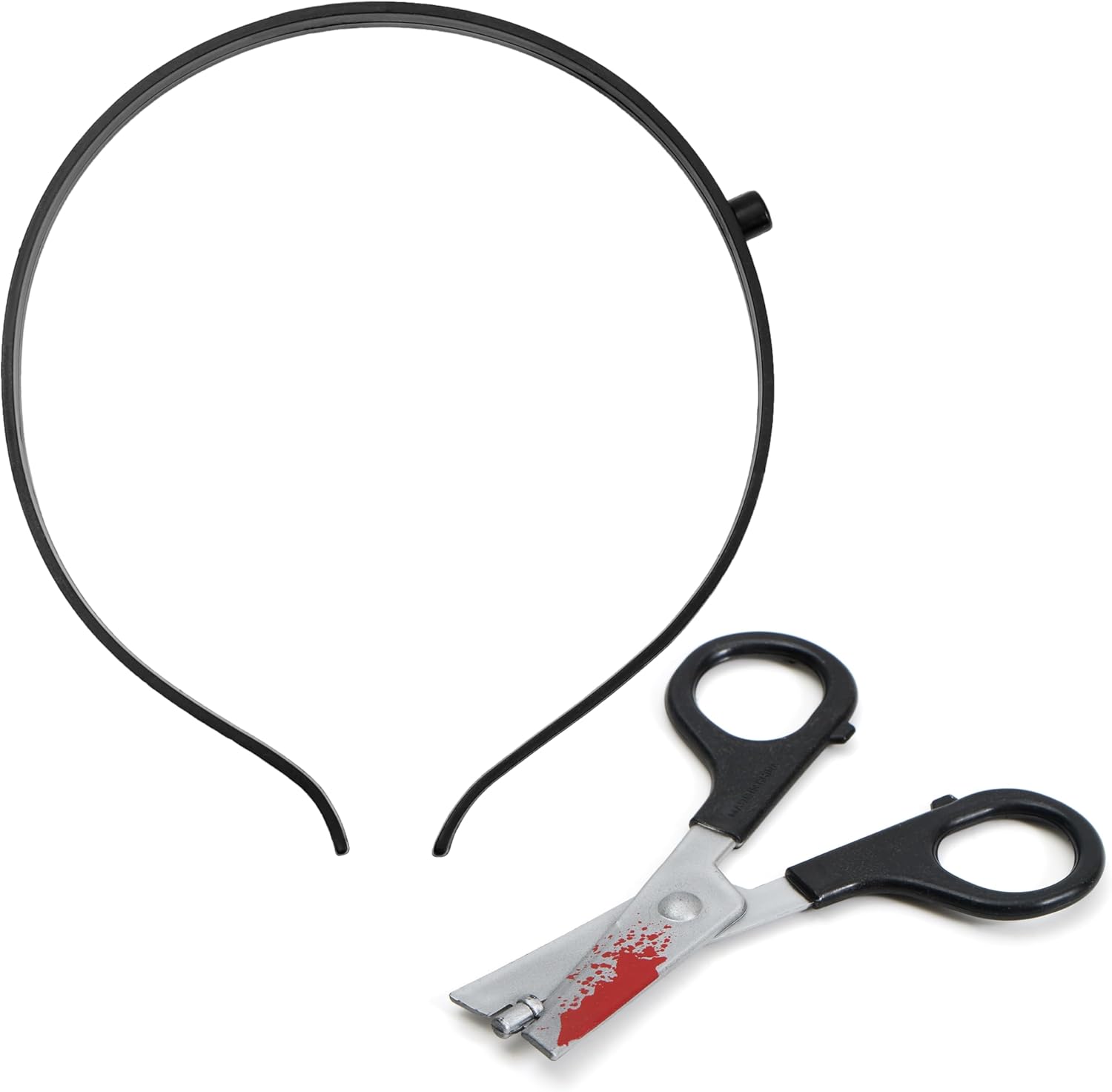 Scary Bloody Scissors Headband