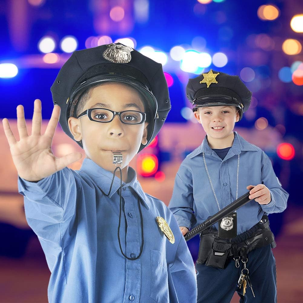 3 Otters Police Toy Set for Kids