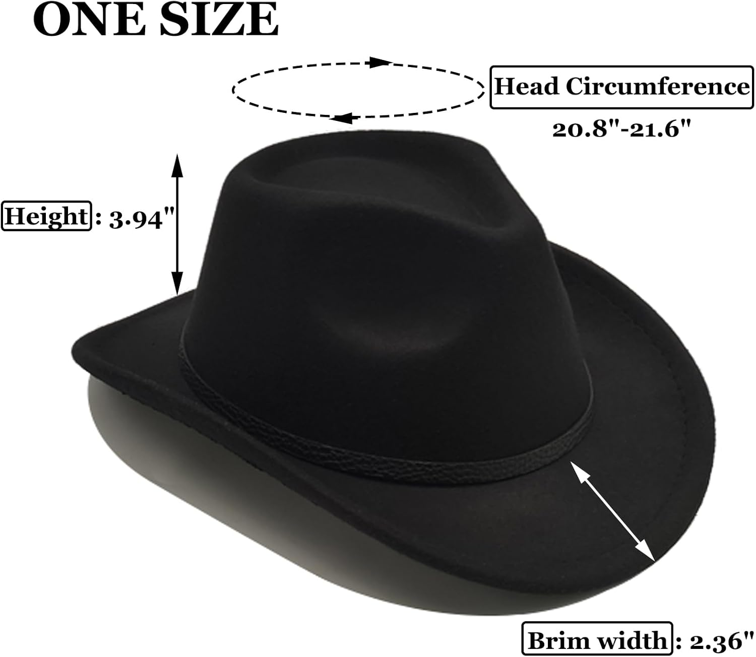 Willheoy Kids Cowboy Hat for Girls Boys