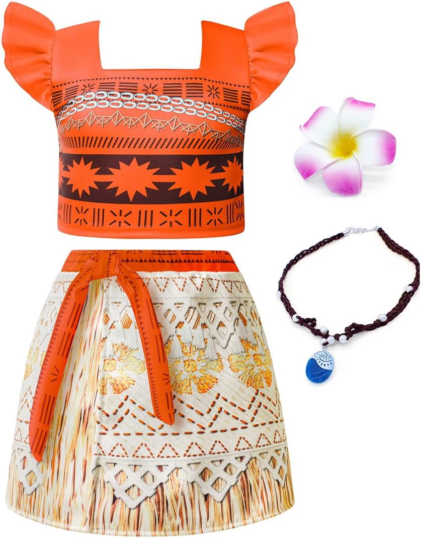 Princess Halloween Christmas Costume Set for Girls