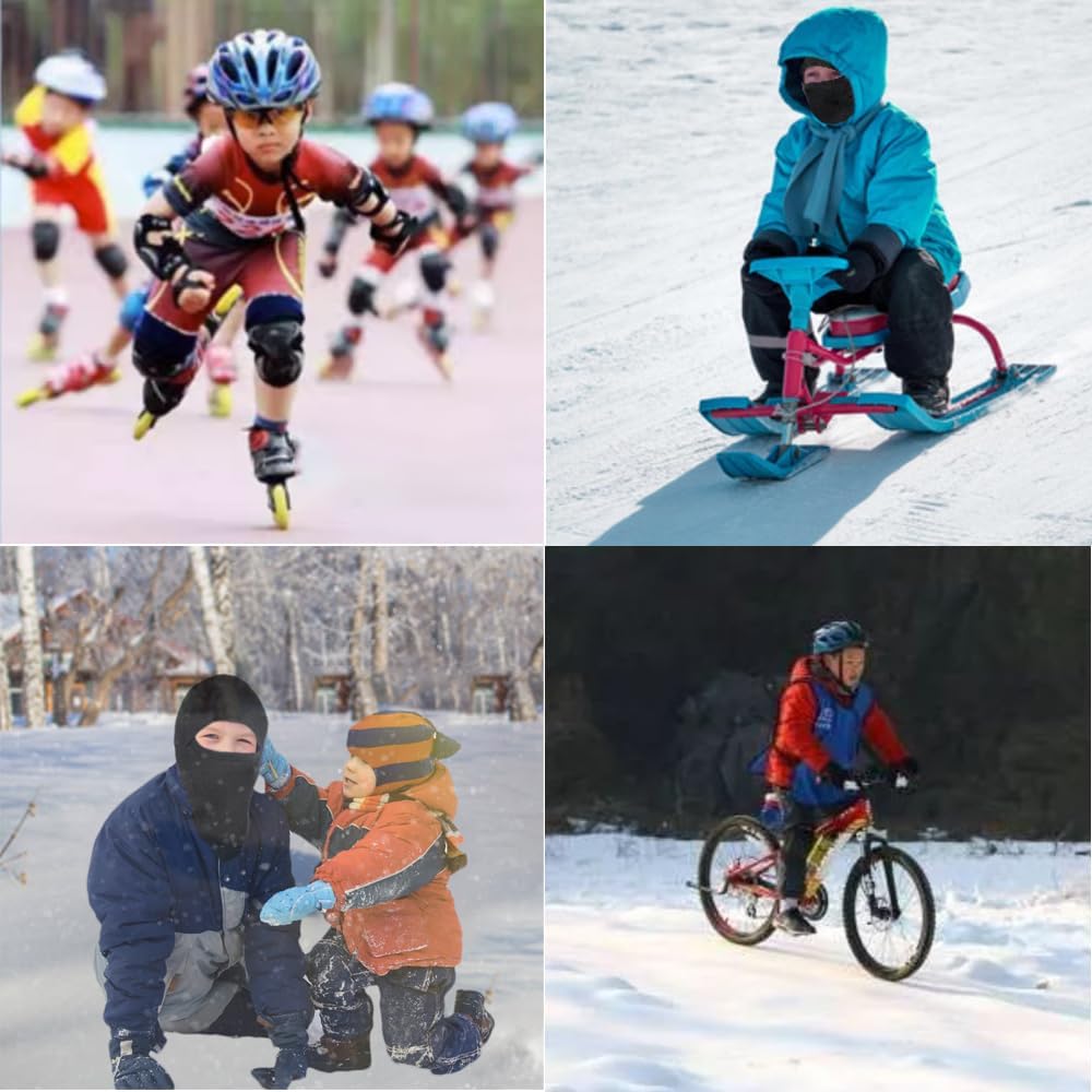 Premium Winter Face Mask for Kids Windproof Comfy