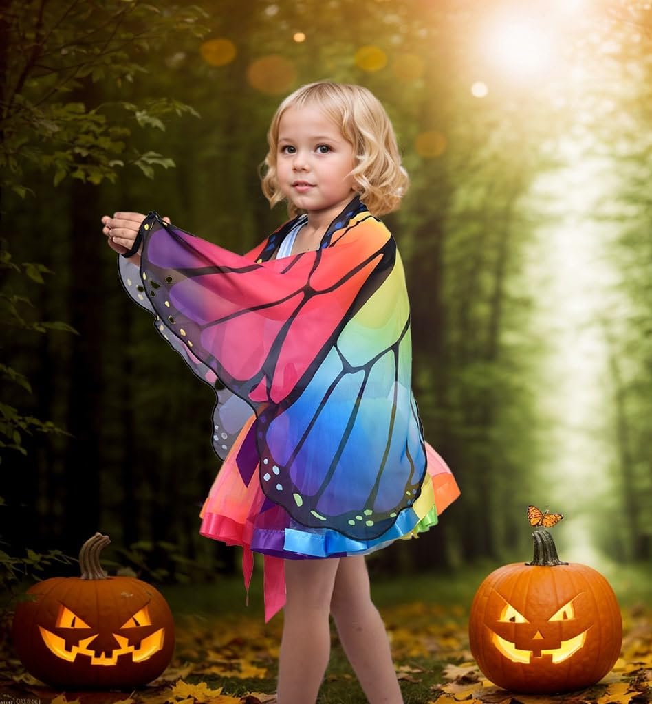 Aimeiar Butterfly Wings Costume for Girls