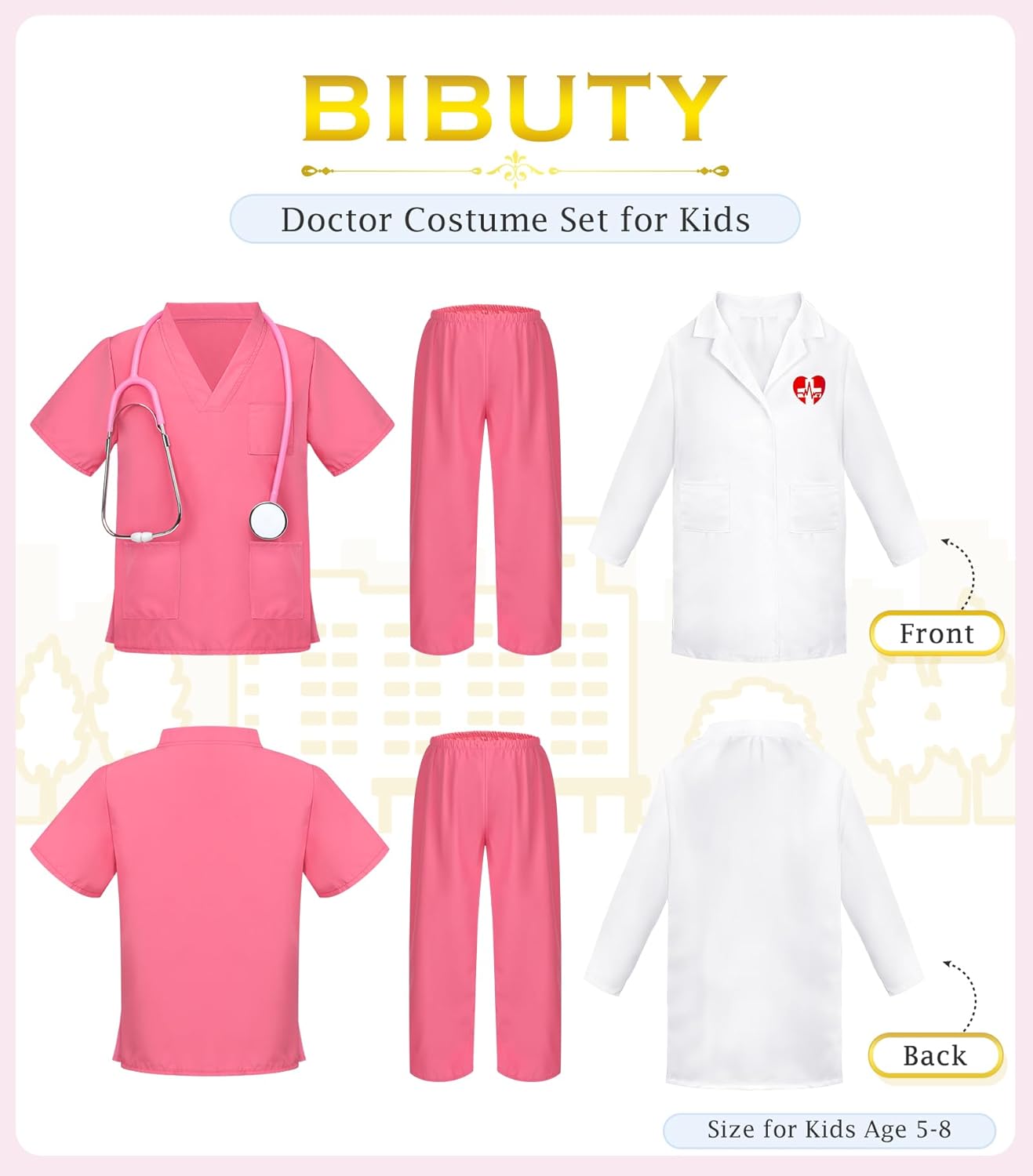Medical Kids Costumes - Doctor for Girls and Boys