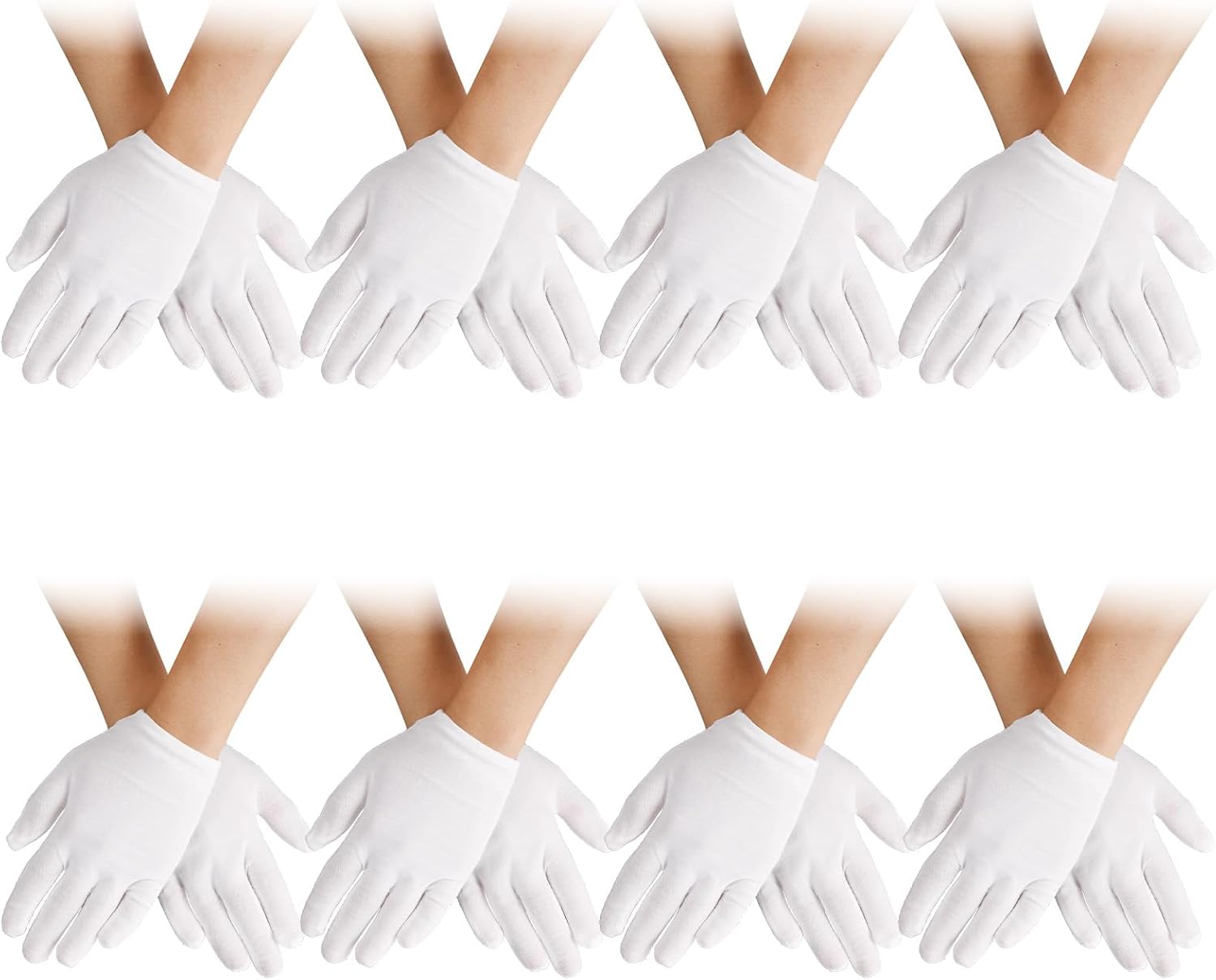 Adorable White Gloves for Kids Perfect for Parties Events