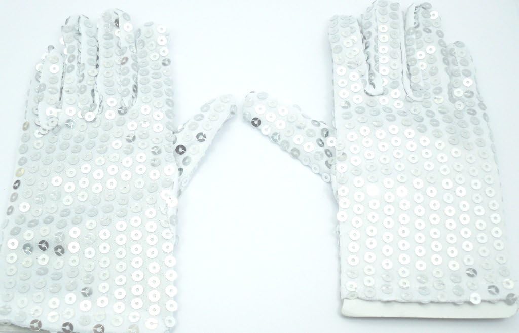 Glistening Sequin Gloves for Boys