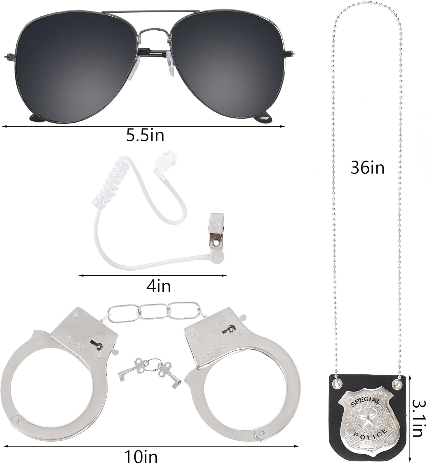 Detective Kids Accessories Set Toy for Boys