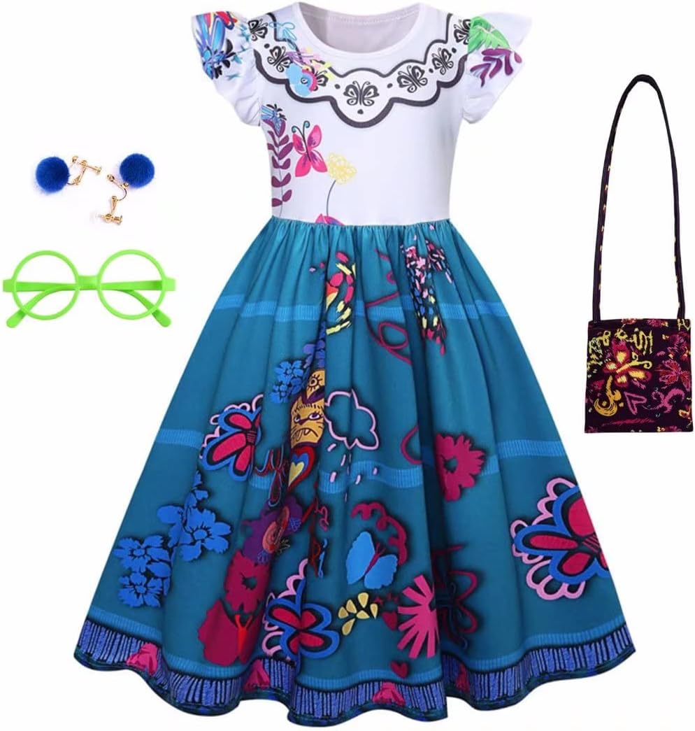 ZS-Tonda Tollder Magic Costume Dress for Kids Role-Playing Accessory
