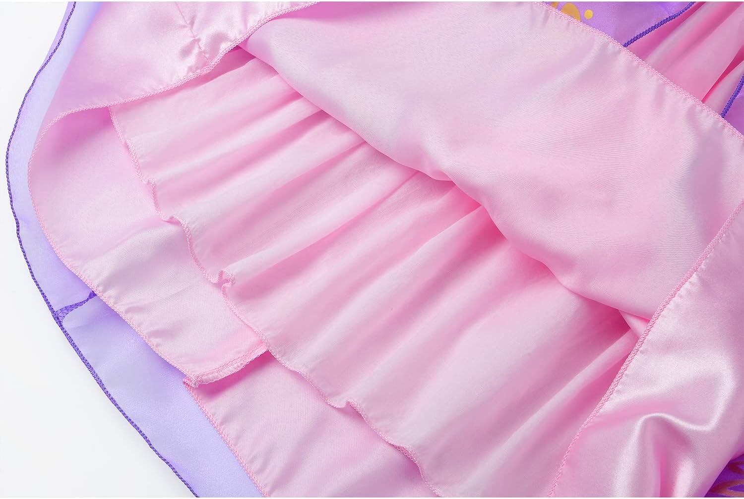 Girls Halloween Princess Costume Little Girls Costume Soft Fabric Purple