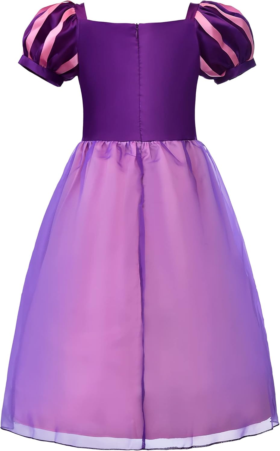 ReliBeauty Girls Costume Purple 6-7 with Accessories