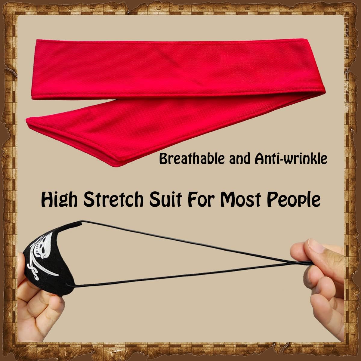 6-In-1 Pirate Role-Playing Accessories Set