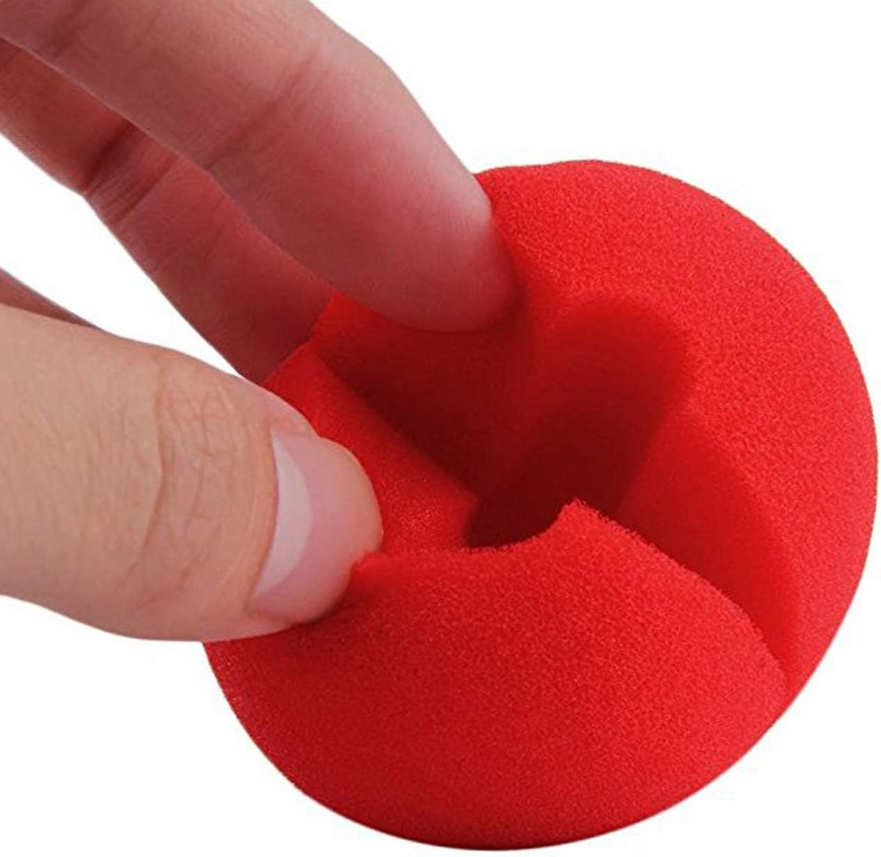 35-Piece clown nose with bulk for parties costumes