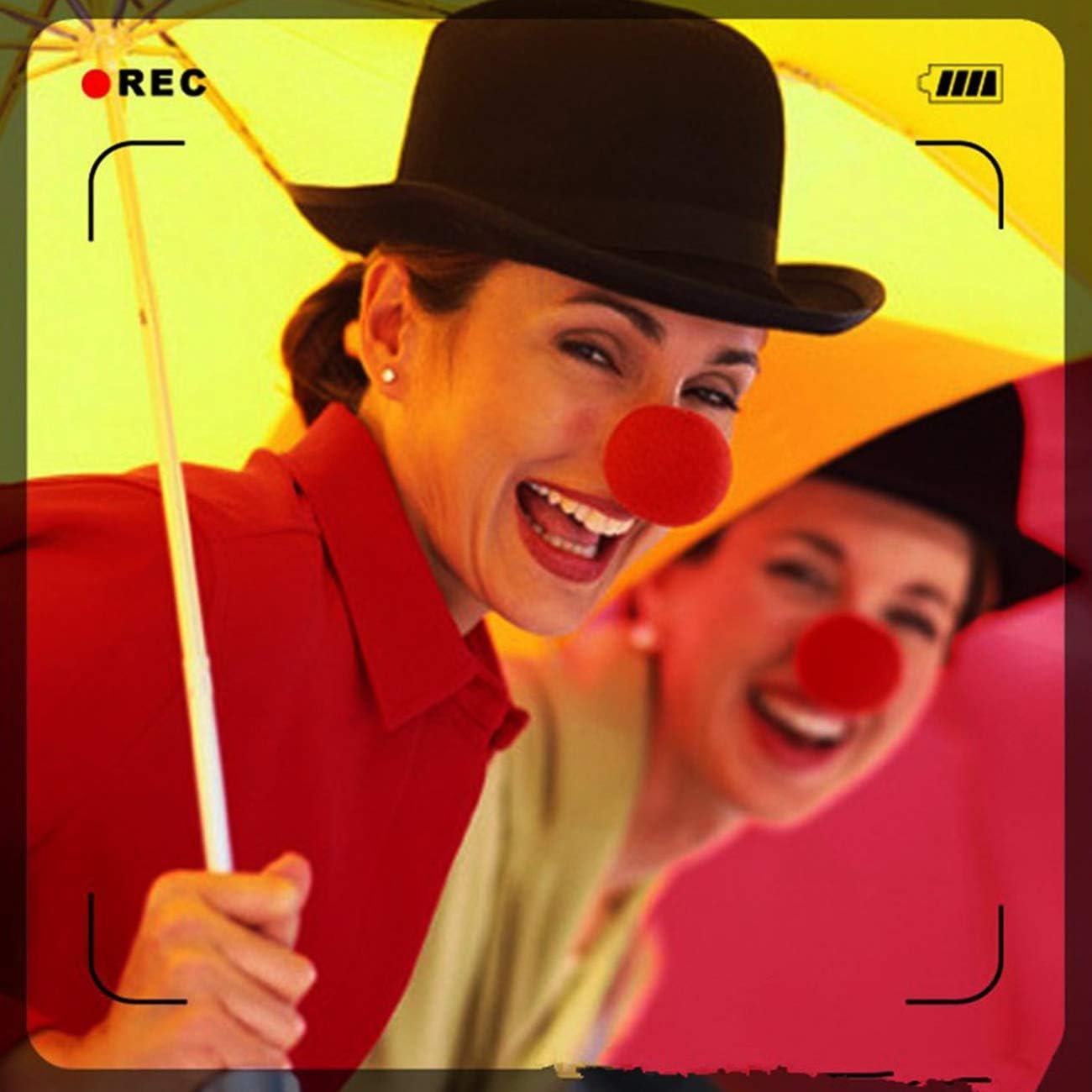 35-Piece clown nose with bulk for parties costumes
