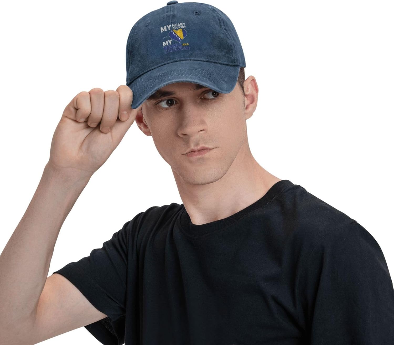 My Heart My Country Baseball Cap