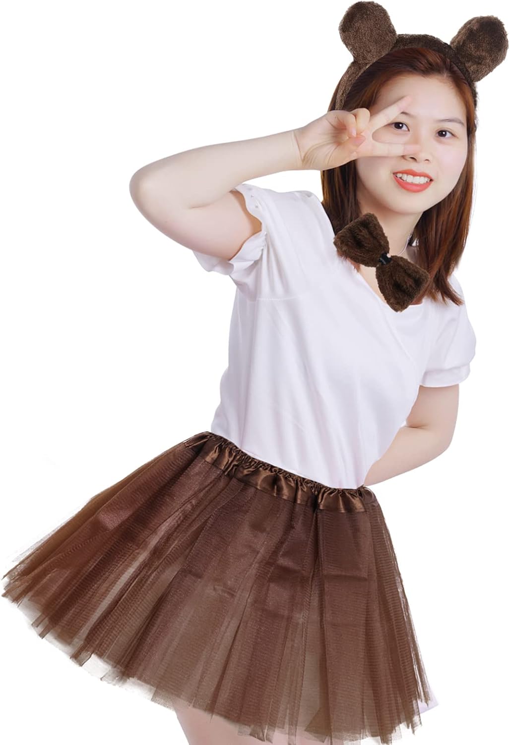 Kids Animal Brown Bear Fancy Costume Kit