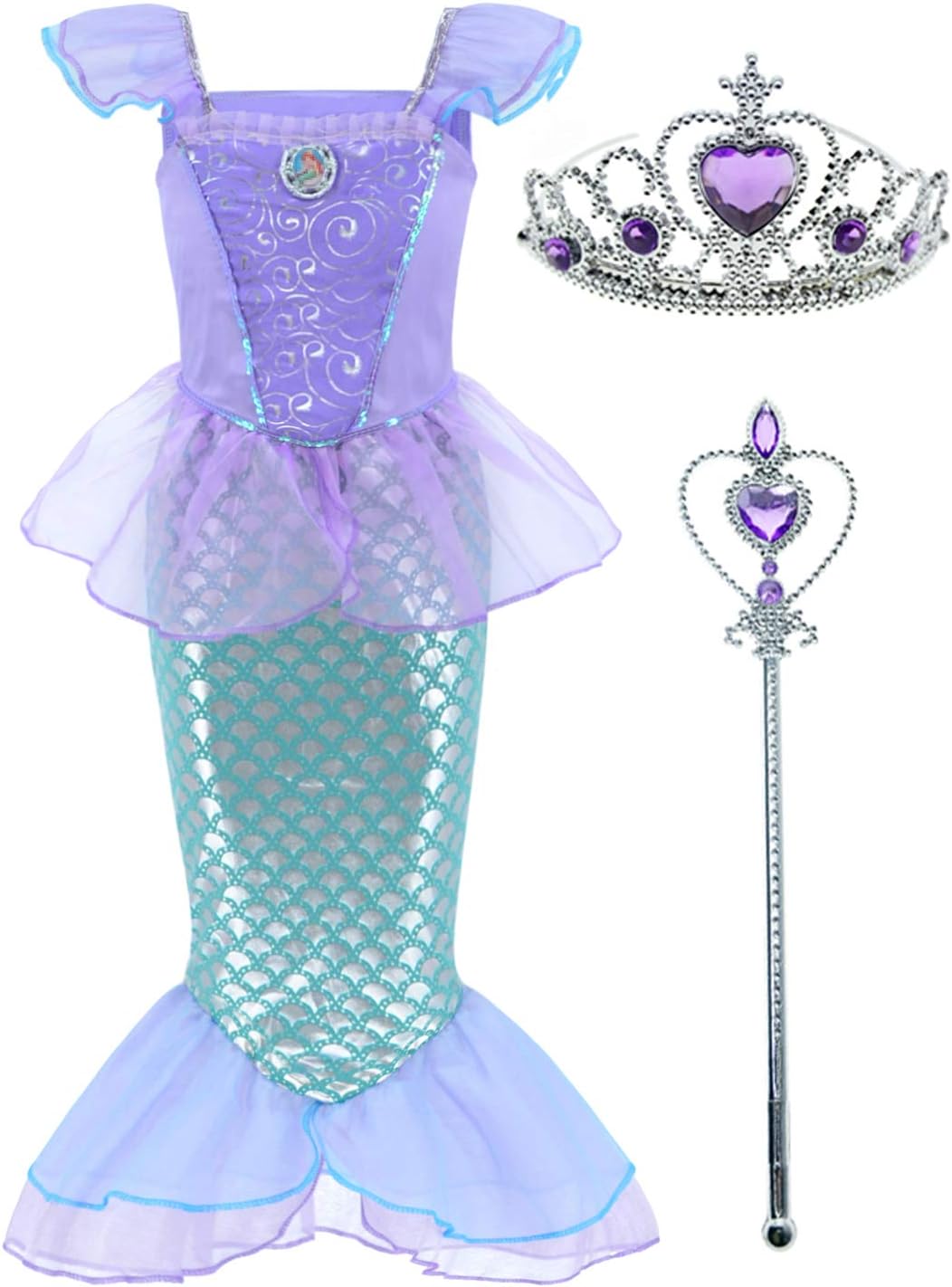Mermaid Princess Costume for Girls