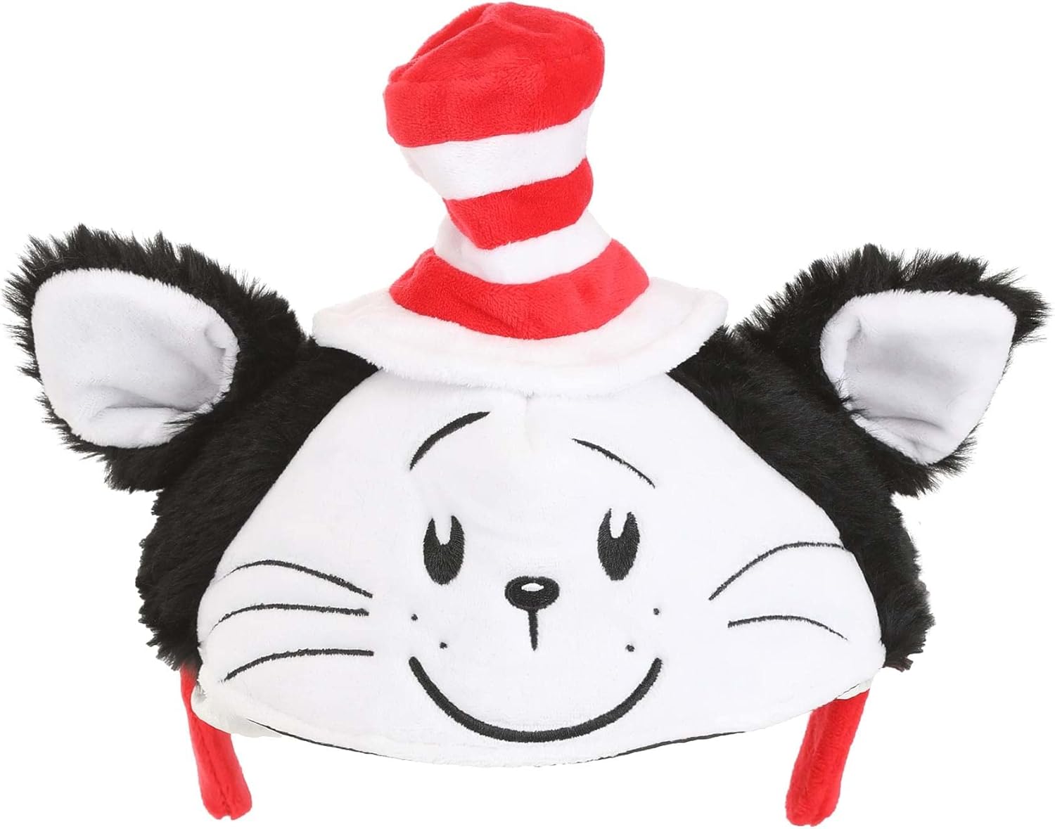 Dr Seuss Cat in the Hat Face Costume Headband for Adults Kids