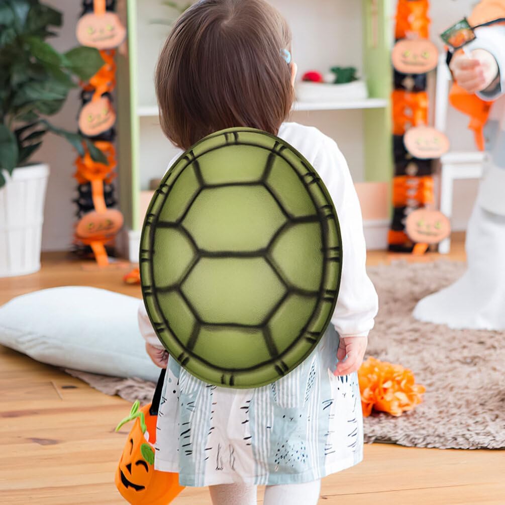 TOYANDONA Turtle Shell Ninja Costume for Kids 6PCS Halloween Accessories