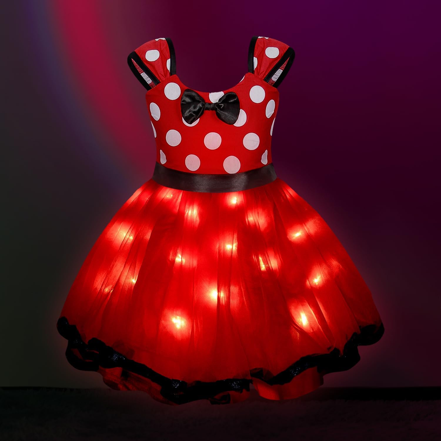 Light-Up Magic Girls Dress Up Costume Halloween Birthday Party