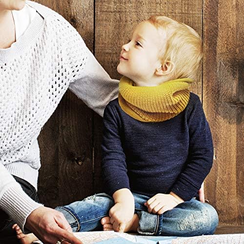Bright fun winter scarf for kids