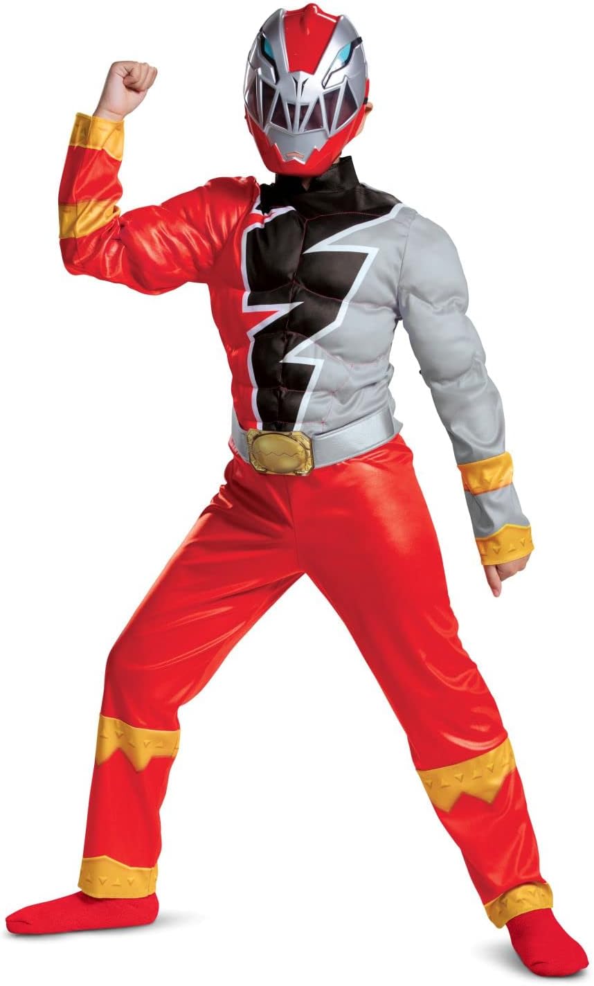 Red Ranger Muscle Costume for Kids
