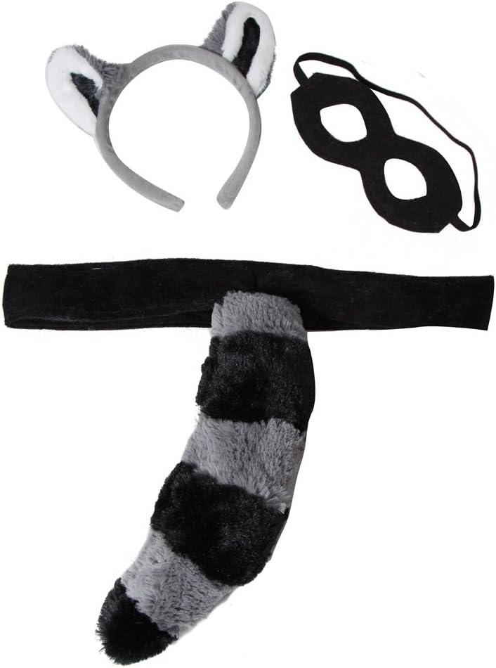 Sparkle and Style Kids Plush Farm Tail Costume Set