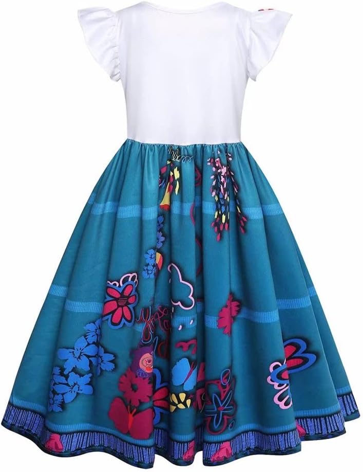 ZS-Tonda Tollder Magic Costume Dress for Kids Role-Playing Accessory