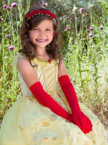 Little Adventures Super Soft Kids Costume Gloves for Princesses