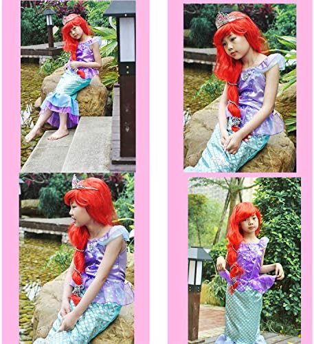 Joy Little Girls Princess Mermaid Costume Dress Up Set