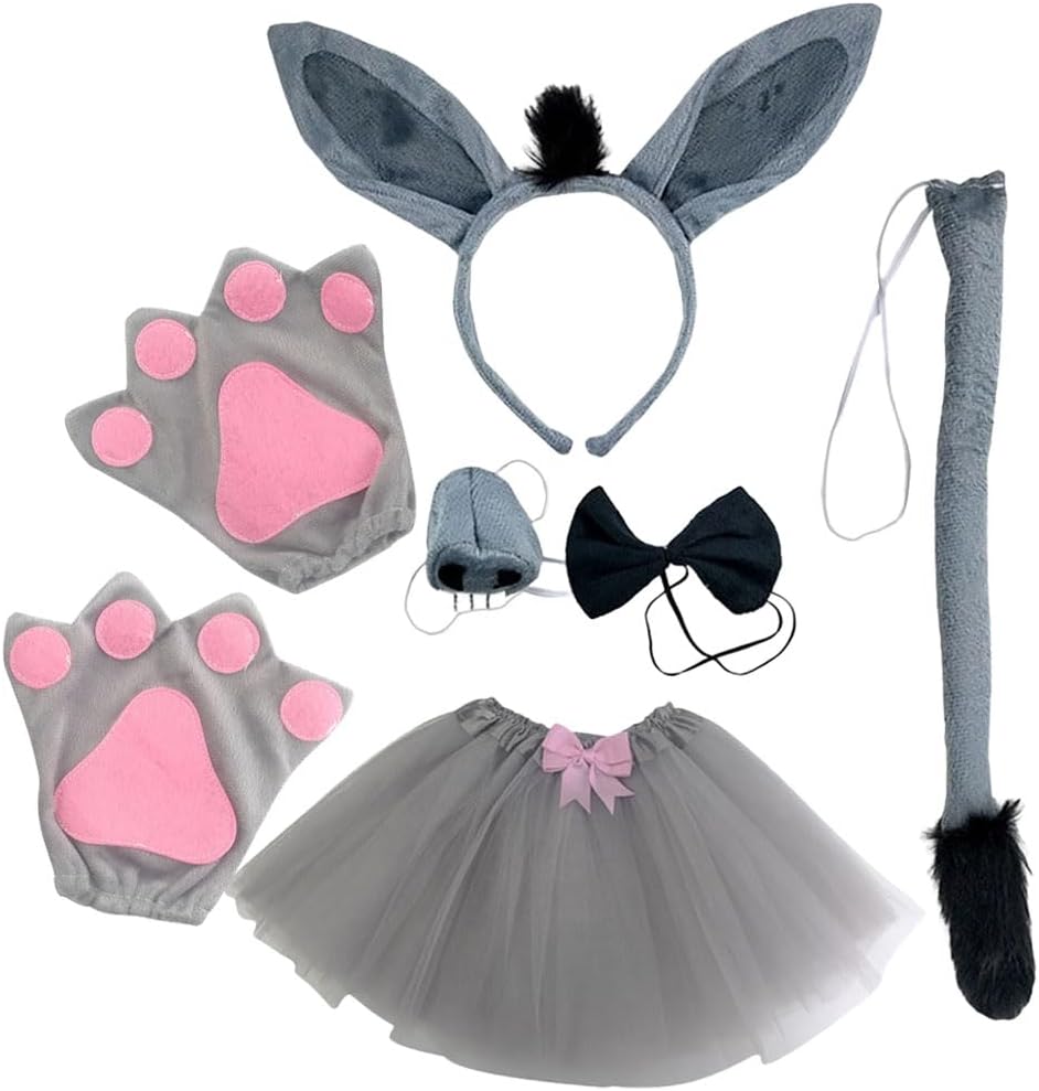 Donkey Costume 2-in-1 Accessories for Halloween