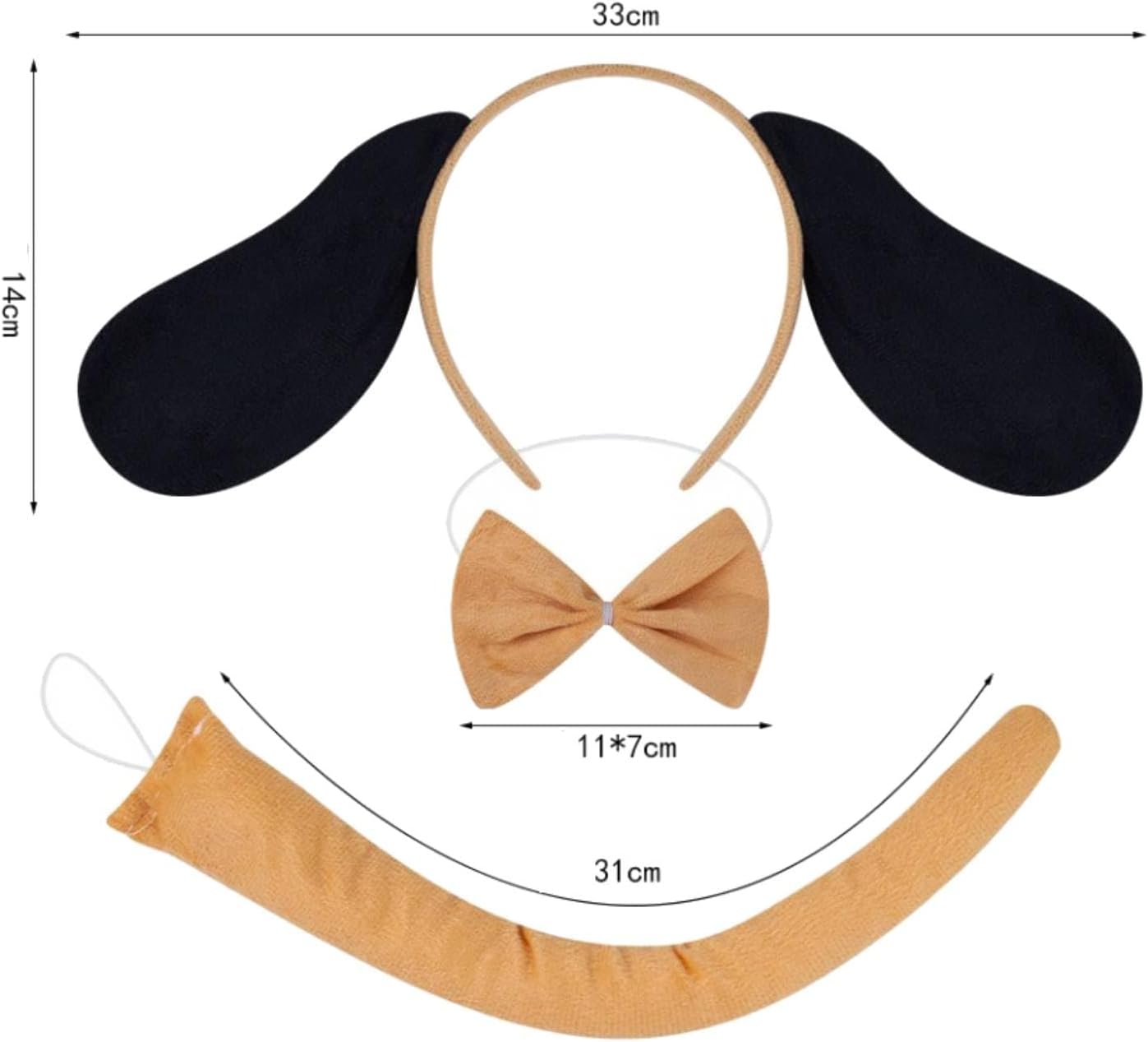 Kirei Sui Kids Teens Puppy Dog Costume Set
