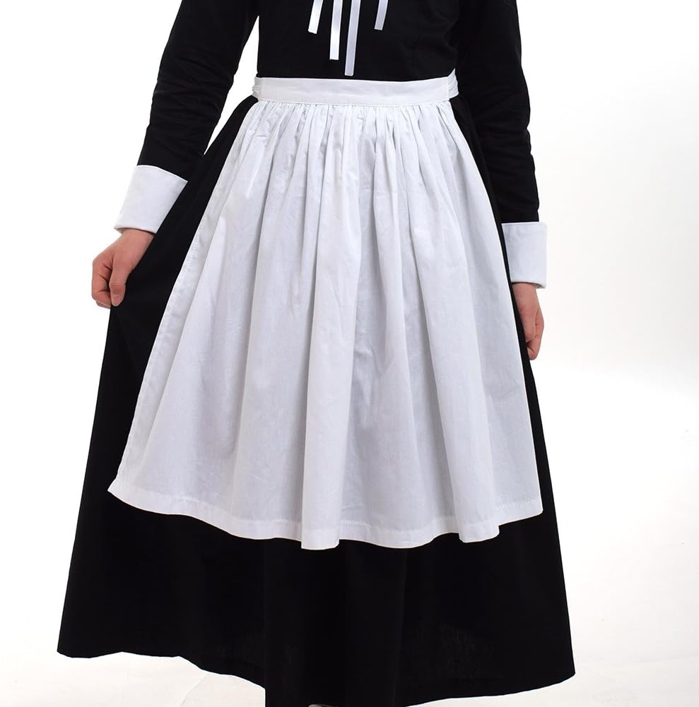 GRACEART Kids Colonial Apron Costume