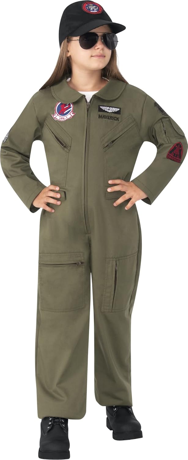 Rubies Childs Top Gun Maverick Flight Suit