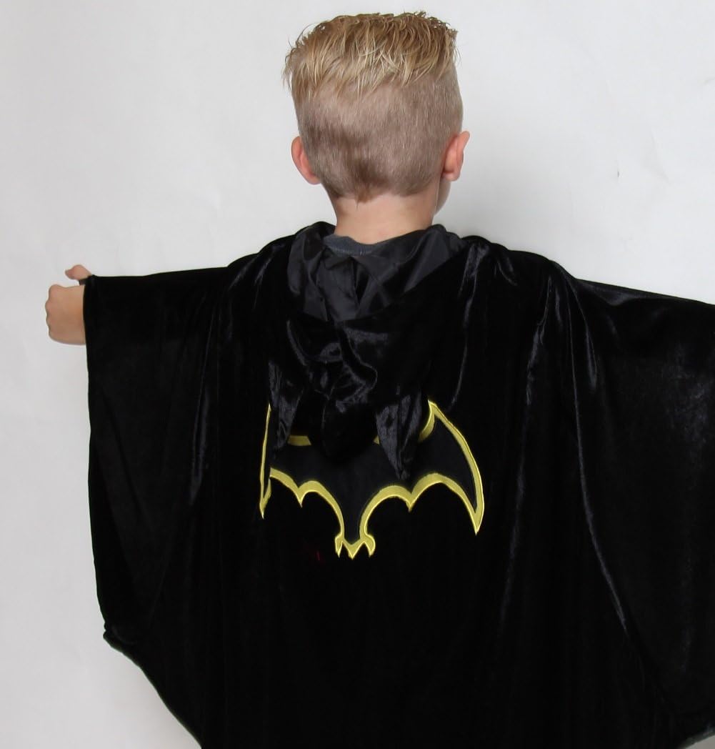 Make Believe - Halloween Costume for Girls - Black Bat Cloak