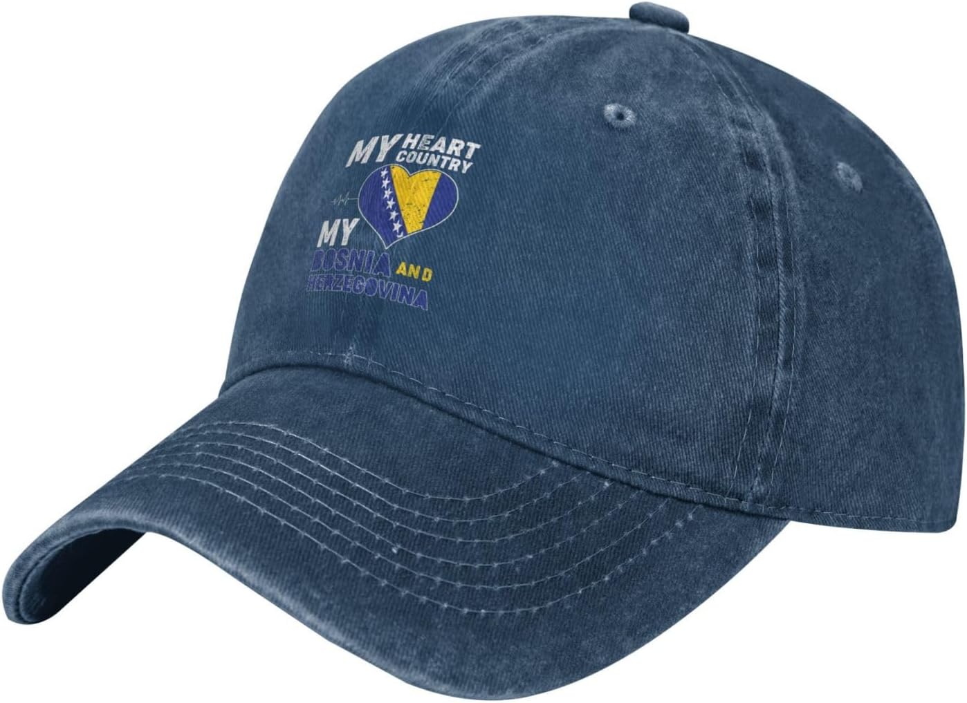 My Heart My Country Baseball Cap