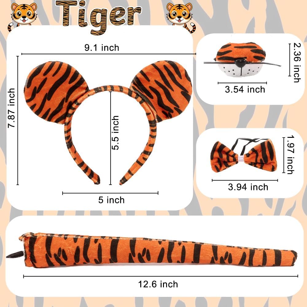 Luxtacular Tiger Costume Set