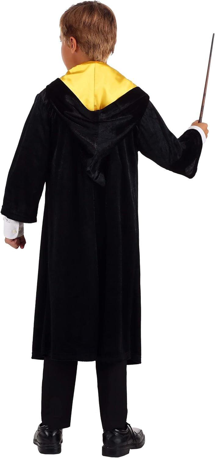 Elegant Harry Potter Hufflepuff Robe for Kids