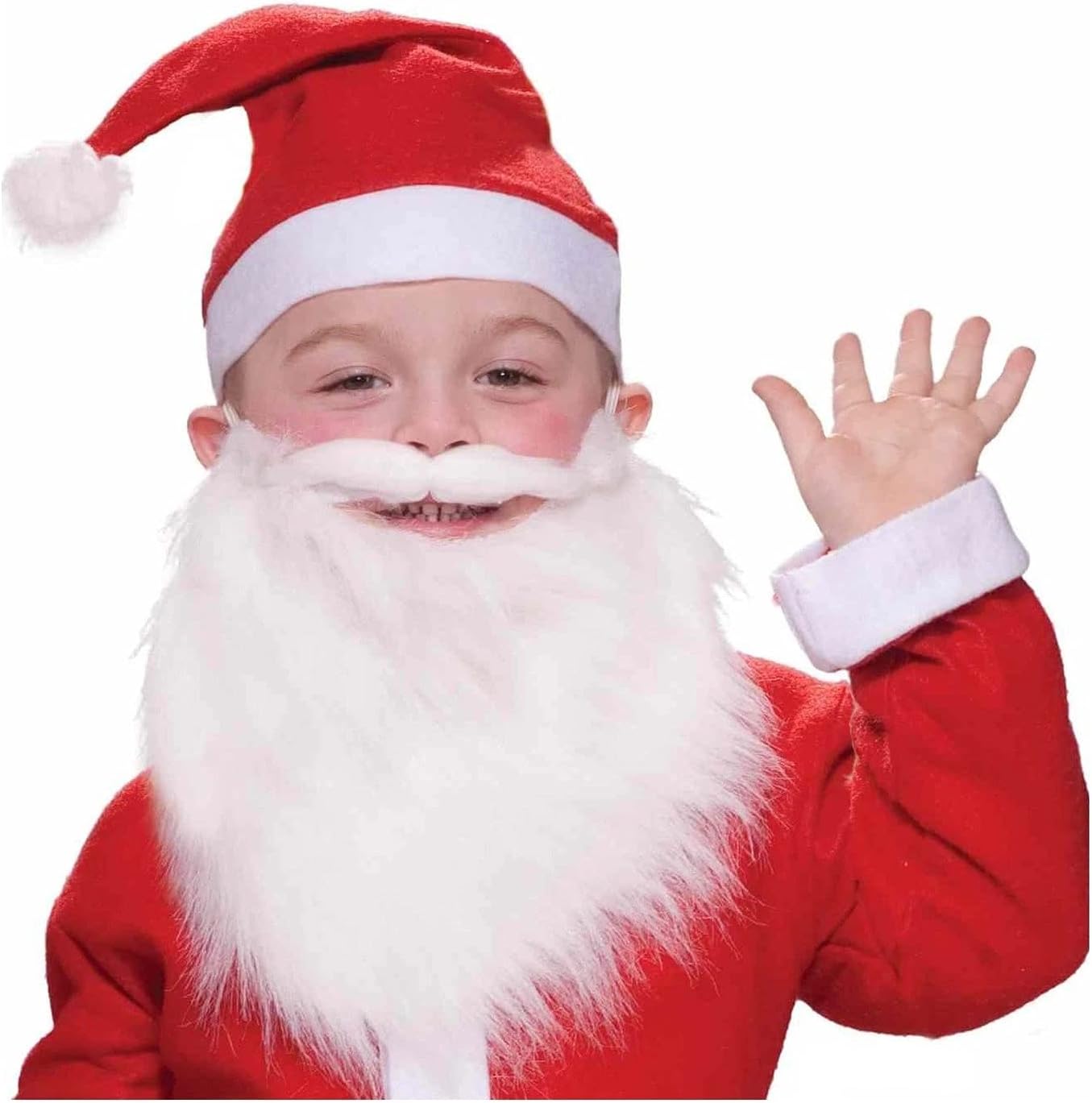 Rubies Santa beard moustache for boys